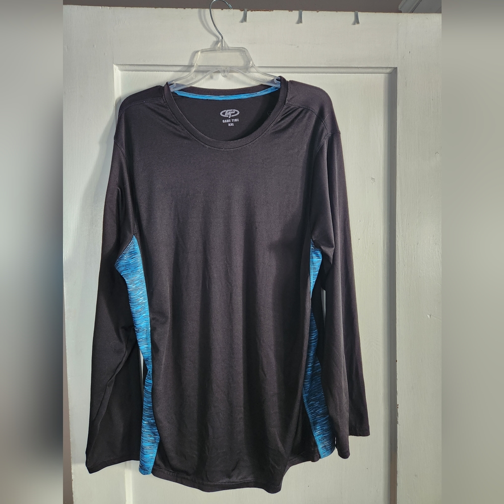 Mens Game Time Long Sleeve Shirt, Size XXL